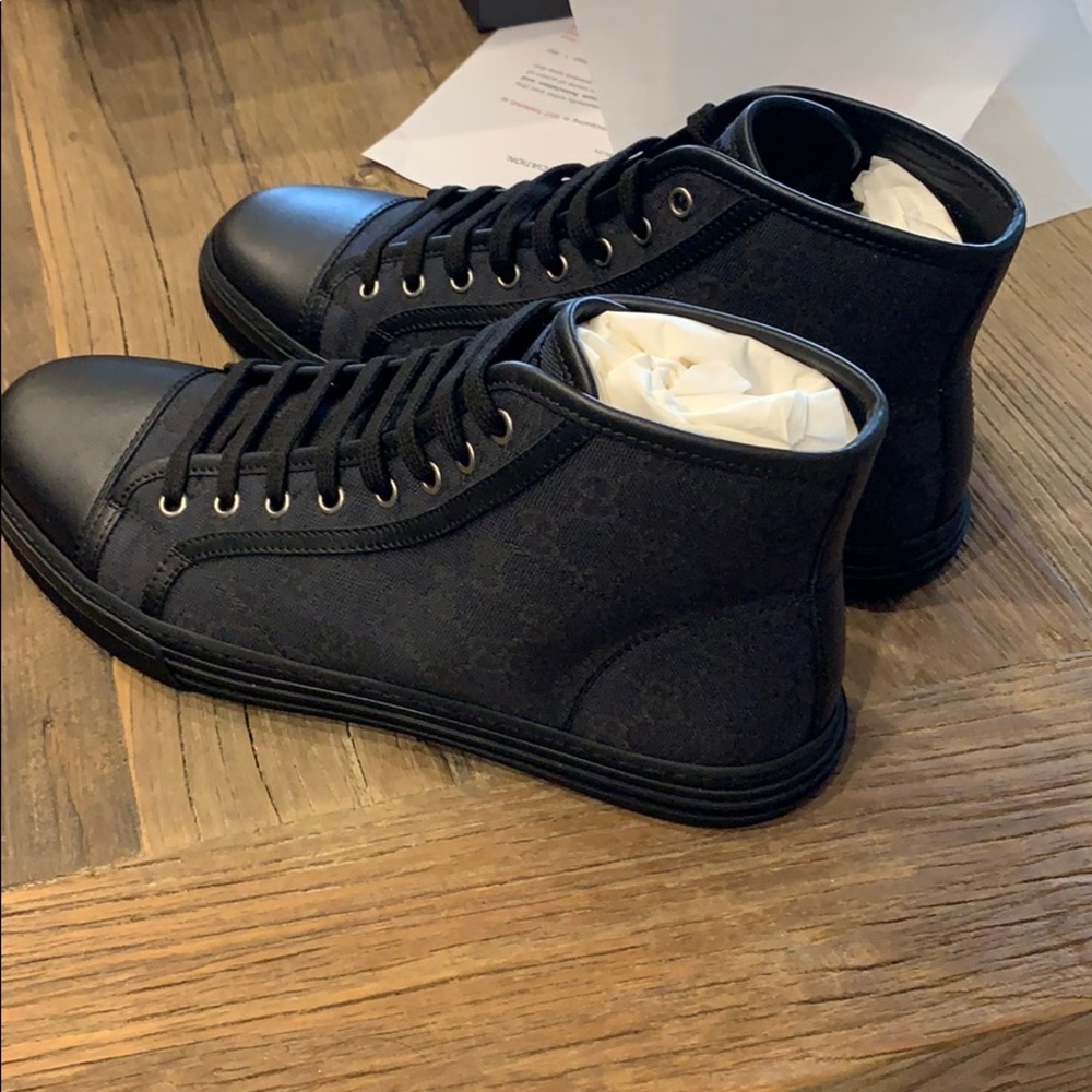 Brand New Men’s Gucci Deadstock High-Top Sneakers